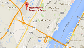 Meadowlands Exposition Center - Google Map